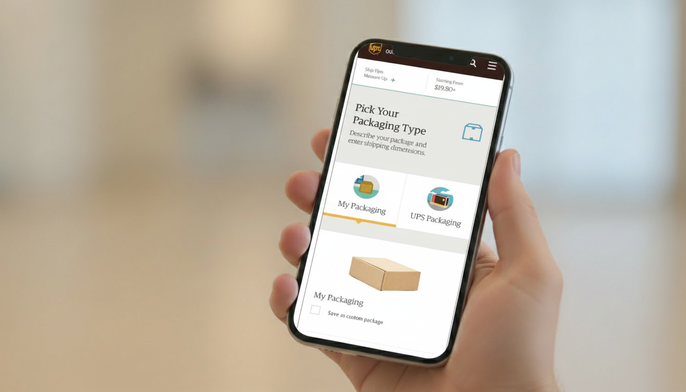 Improving UPS Shipping and Tracking for Better Customer Service, Huge x UPS case study cover