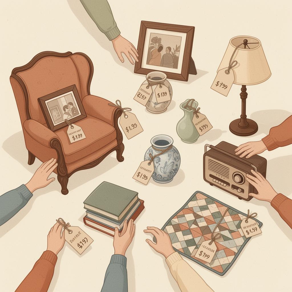 An estate sale your family can run themselves.